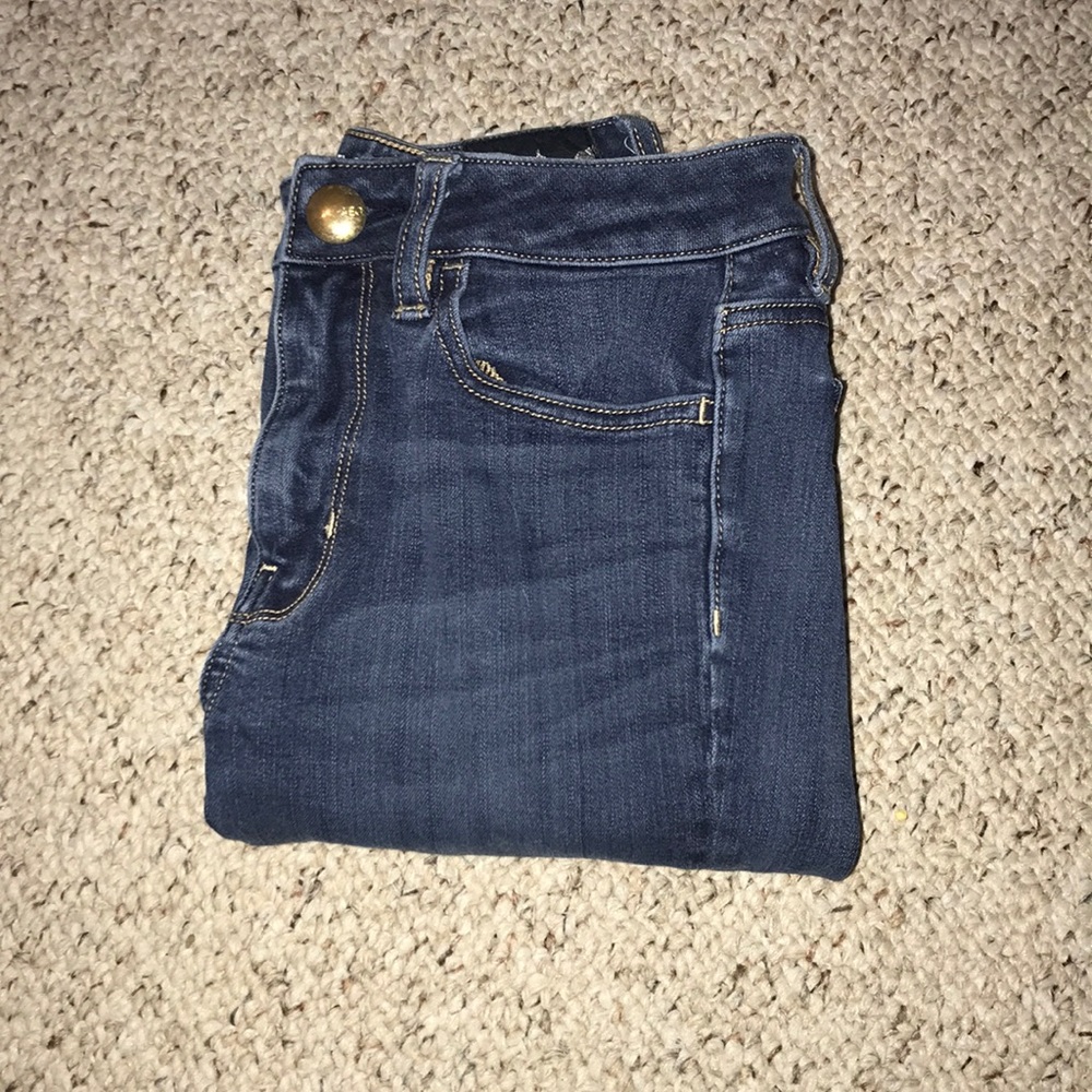 Dark blue skinny jeans from American eagle